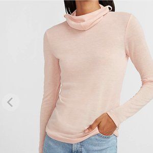 EXPRESS Built-In Mask Mock Neck Tee XL NWT